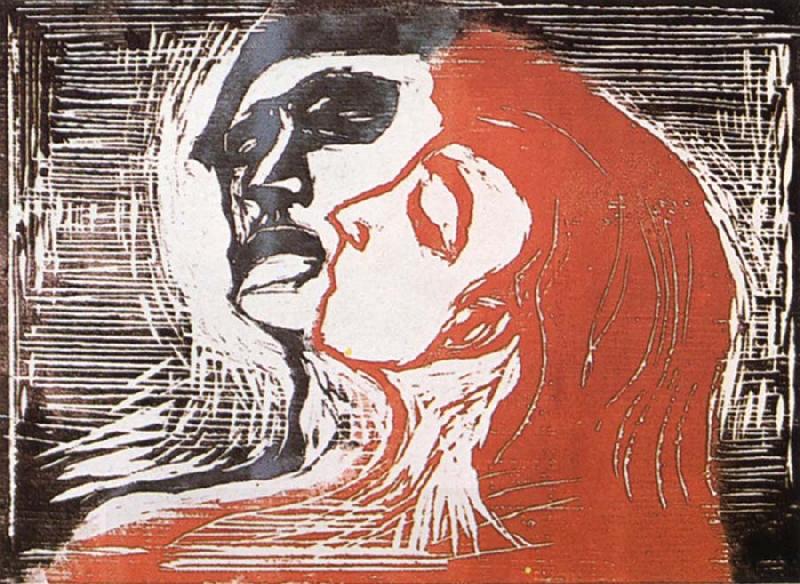Edvard Munch Man and Woman oil painting picture